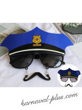 Карнавальные очки Полицейский